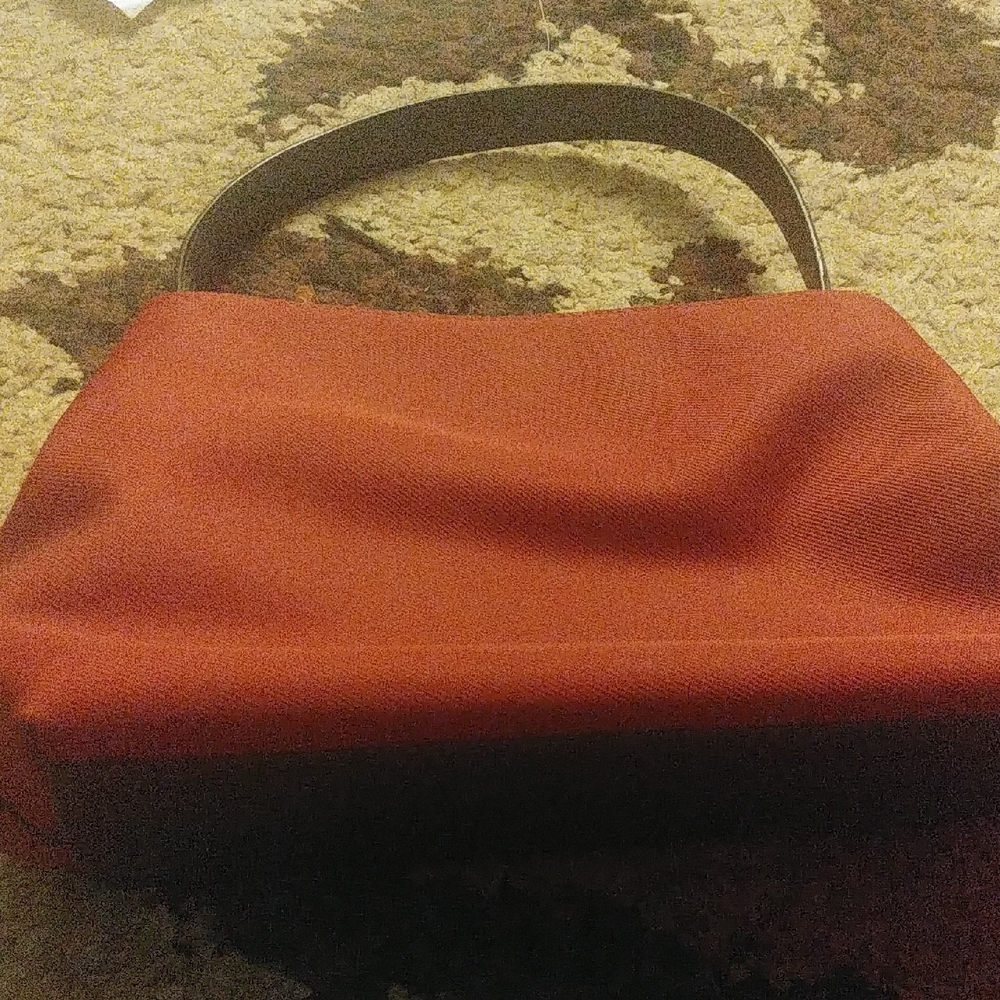 Elegant Coach Burnt Red Women's Handbag